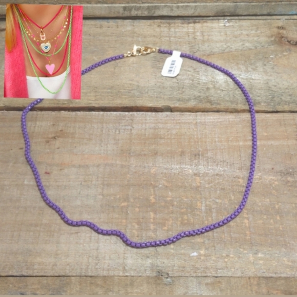 💌 5/$5 Trending Now! Enamel chains! Layer them!! NWT